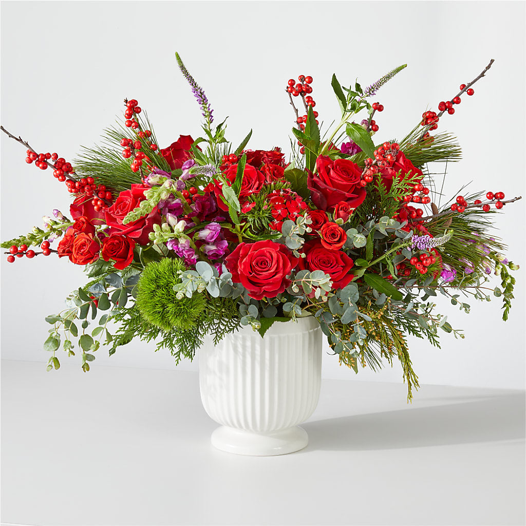Big Red Bow Bouquet – Mc Gardens, Las Vegas NV