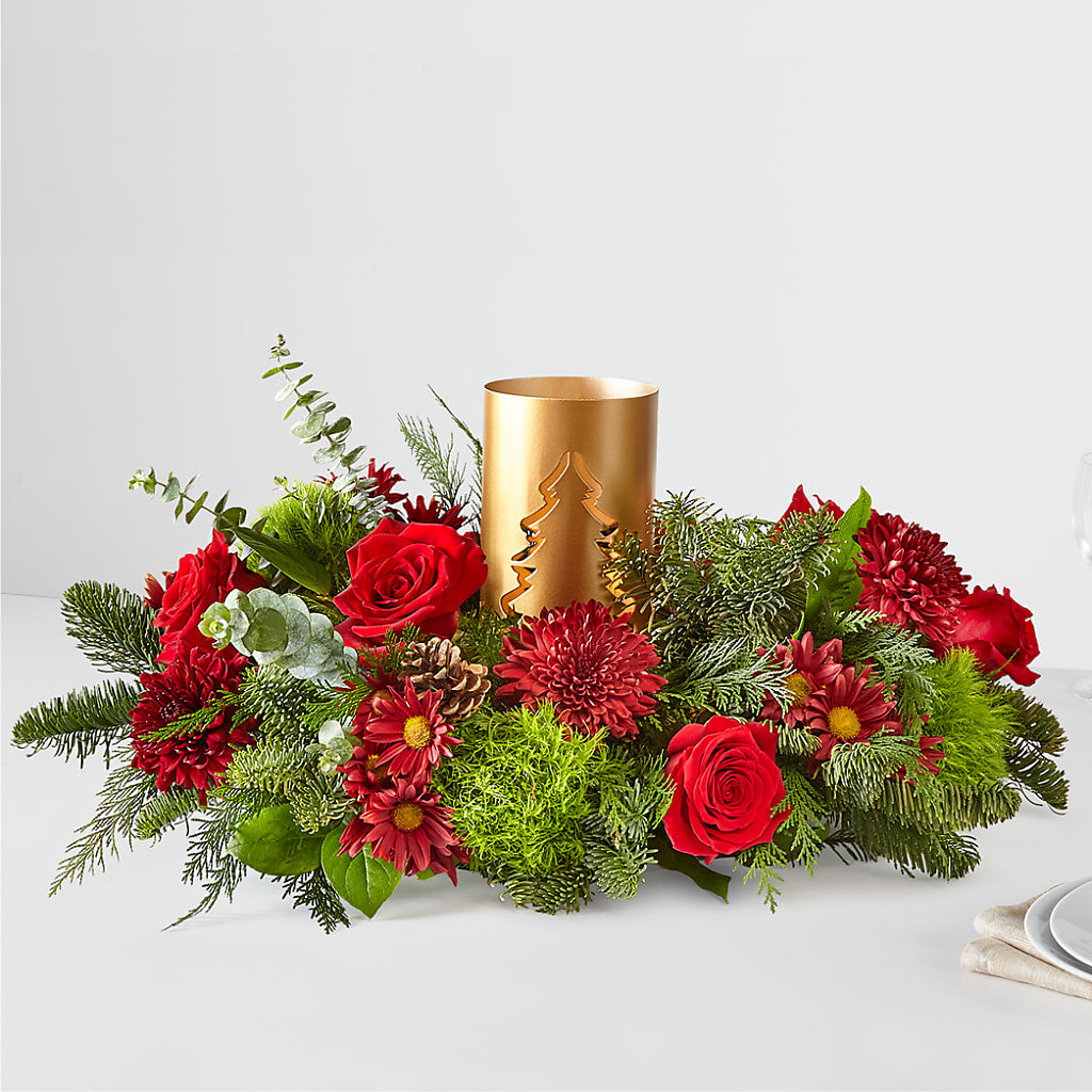 Toast the Season Centerpiece – Mc Gardens, Las Vegas NV