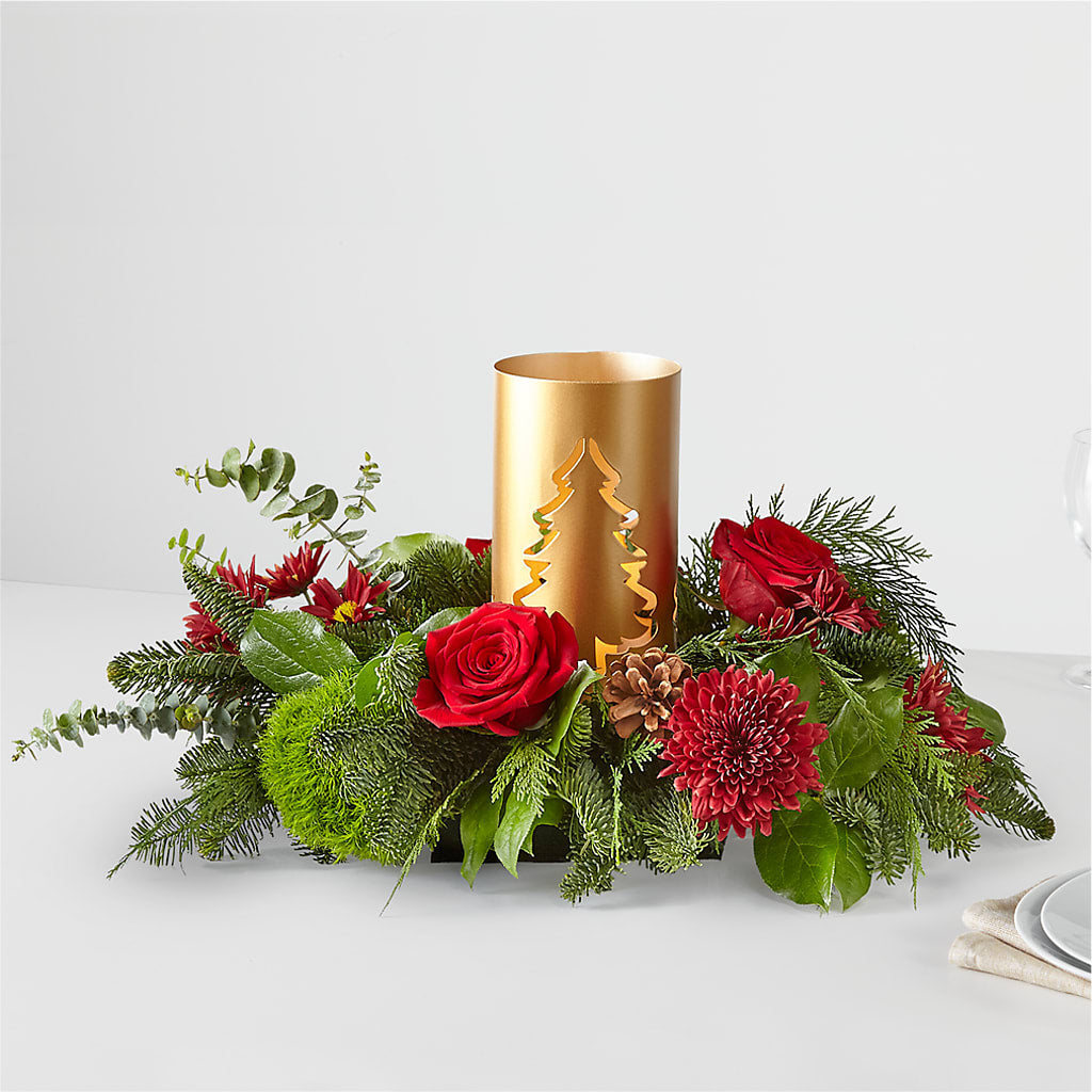 Toast the Season Centerpiece – Mc Gardens, Las Vegas NV
