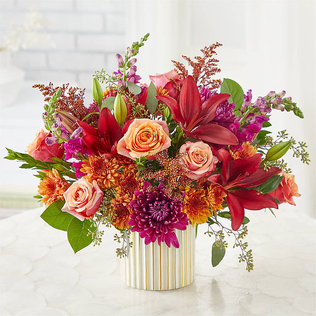 Burgundy Landscape Bouquet – Mc Gardens, Las Vegas NV