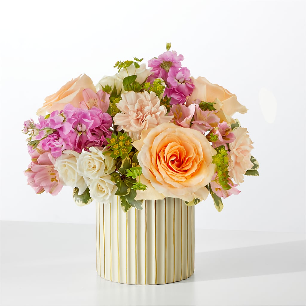 Paradise Bouquet with Ivory Vase – Mc Gardens, Las Vegas NV