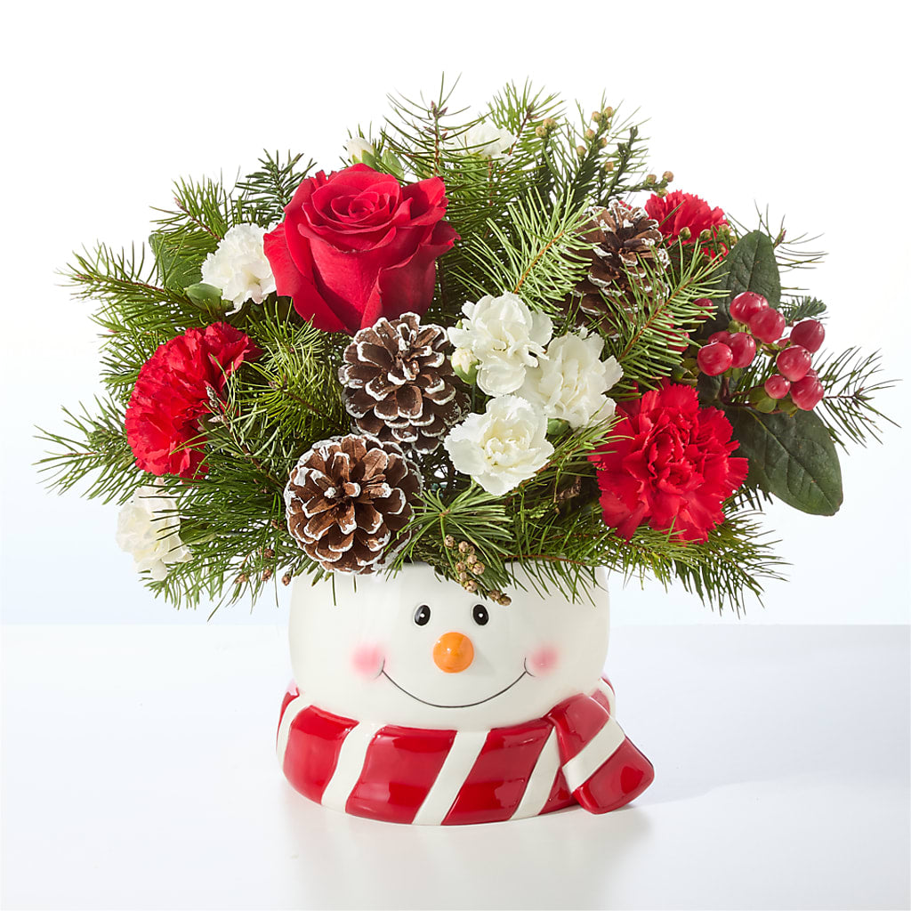 Jolly Snowman Bouquet –  Mc Gardens, Las Vegas NV