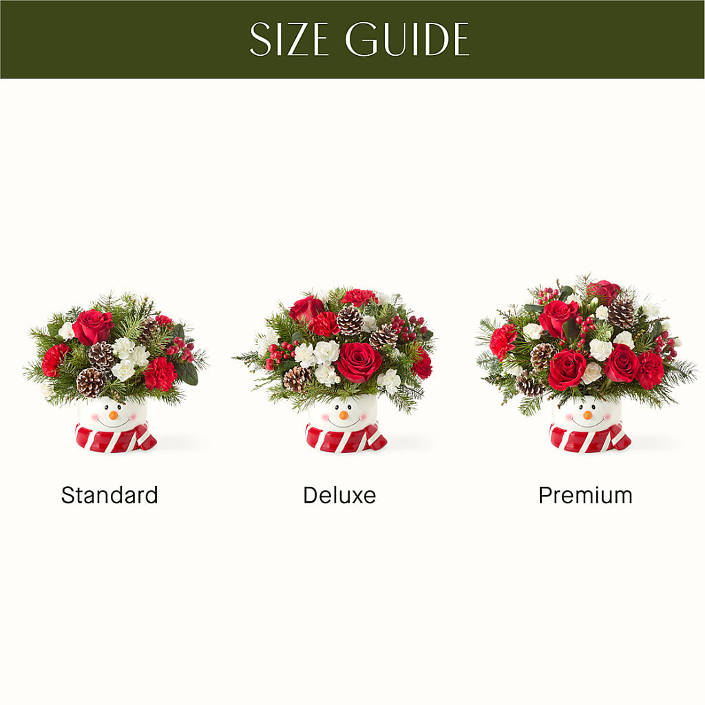 Jolly Snowman Bouquet –  Mc Gardens, Las Vegas NV