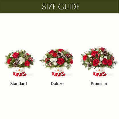 Jolly Snowman Bouquet –  Mc Gardens, Las Vegas NV