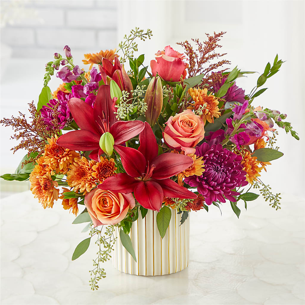 Burgundy Landscape Bouquet –  Mc Gardens, Las Vegas NV