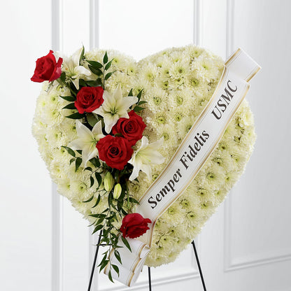 Heartfelt Hero Standing Heart –  Mc Gardens, Las Vegas NV
