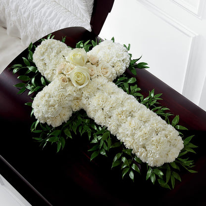 Peaceful Memories Casket Spray (Standard) –  Mc Gardens, Las Vegas NV