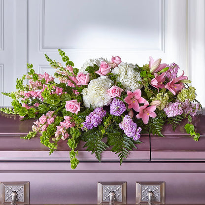 Life's Gratitude Casket Spray –  Mc Gardens, Las Vegas NV