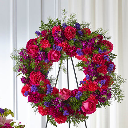 Calming Colors Wreath –  Mc Gardens, Las Vegas NV