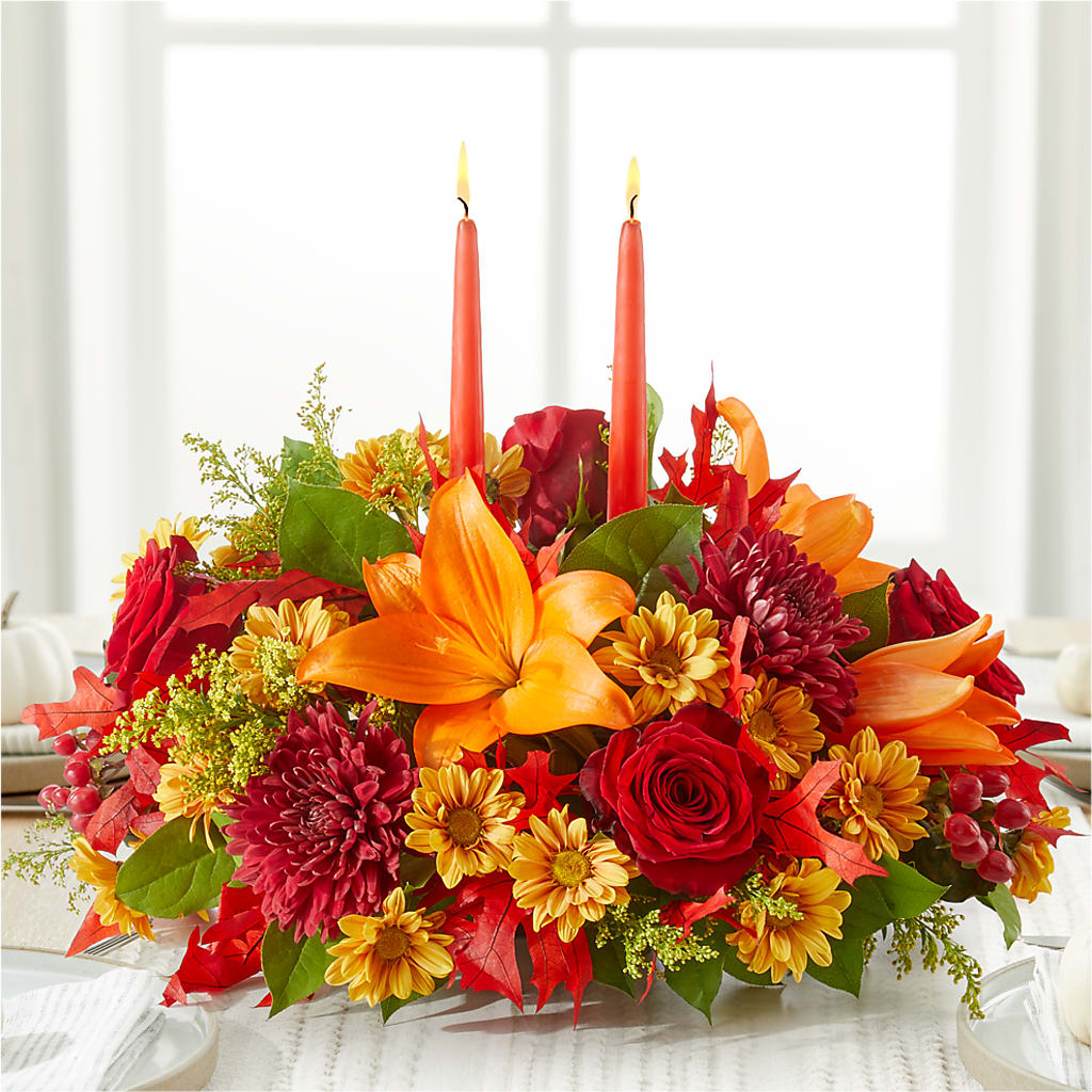 Autumn's Embrace Centerpiece –  Mc Gardens, Las Vegas NV