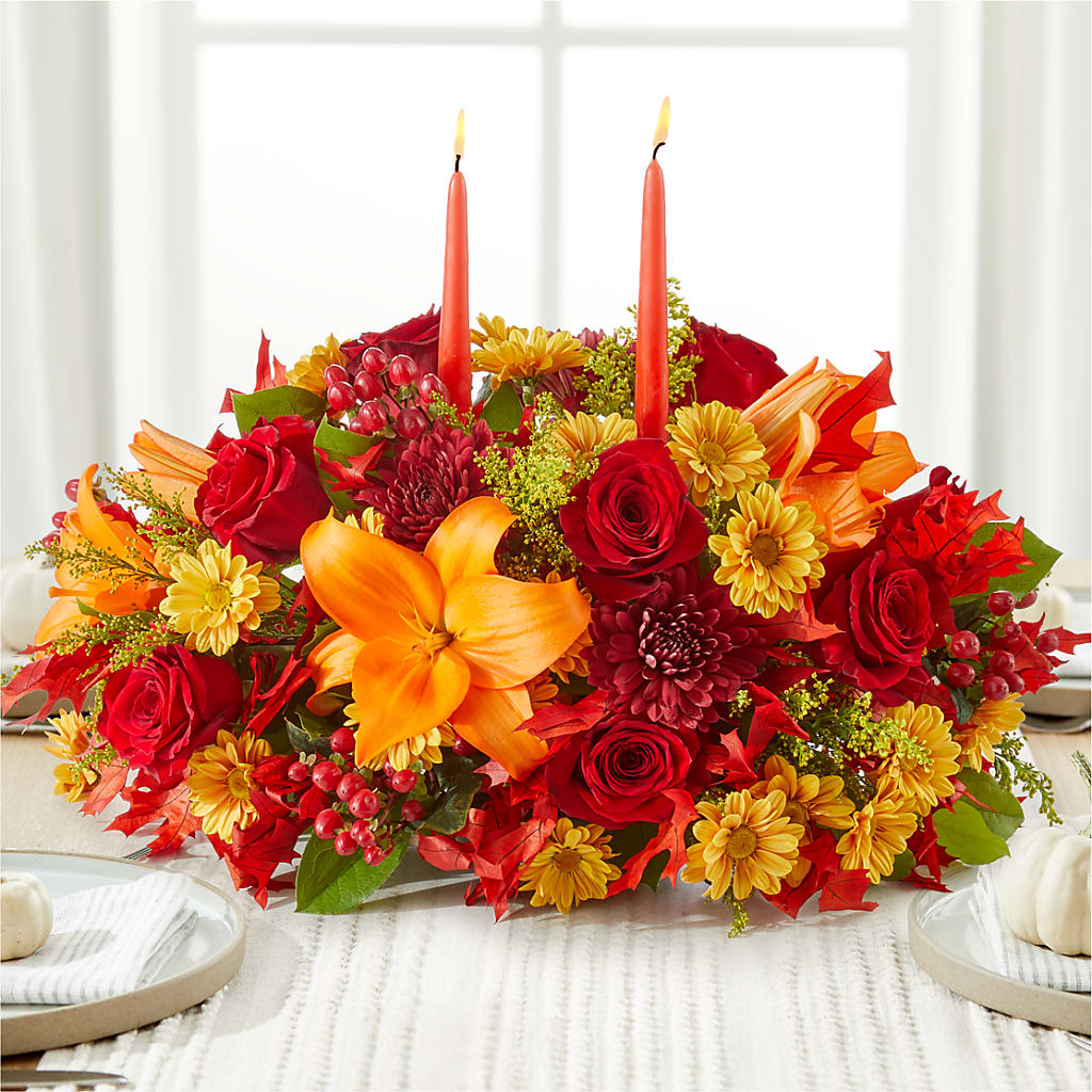 Autumn's Embrace Centerpiece –  Mc Gardens, Las Vegas NV